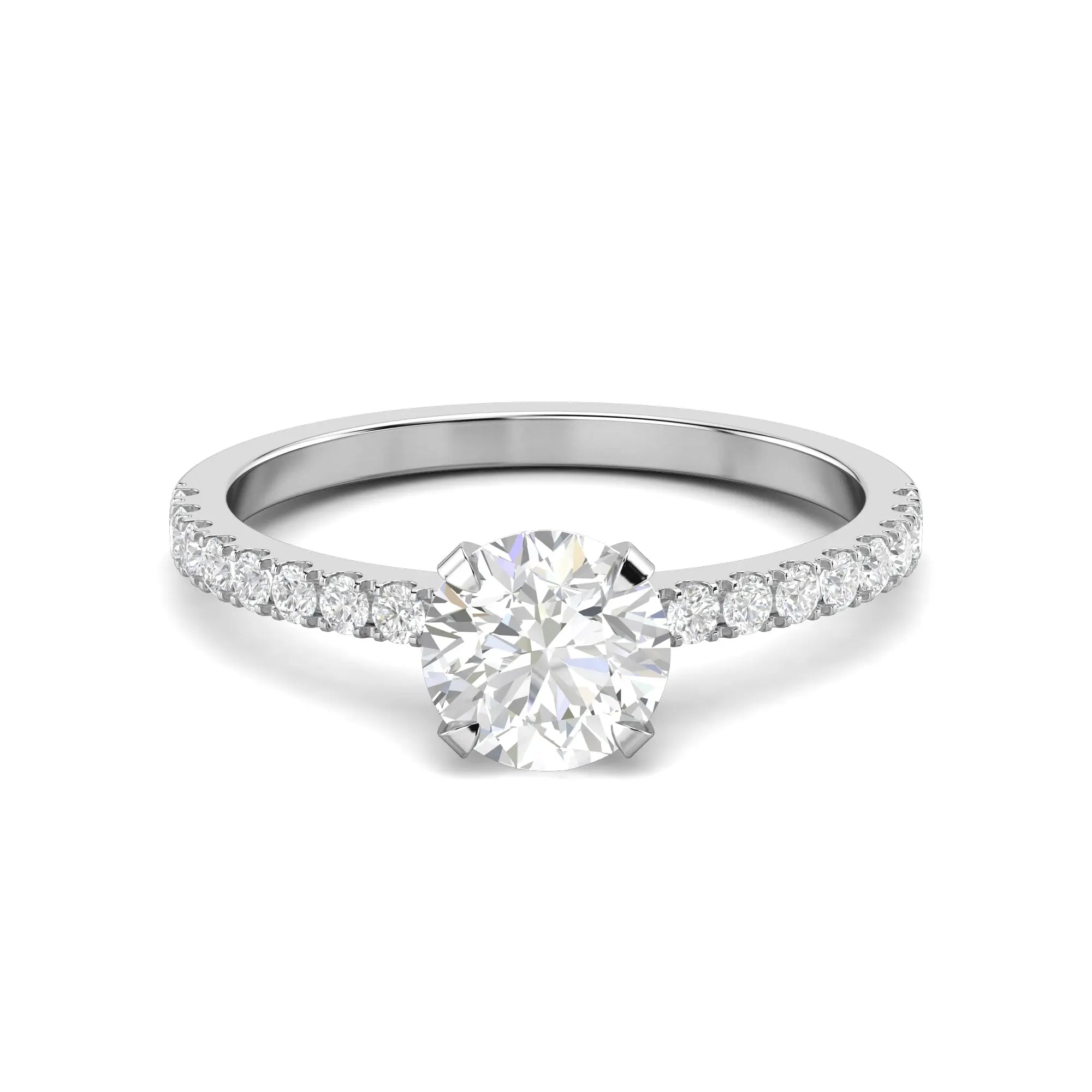 The Celeste Pave Ring