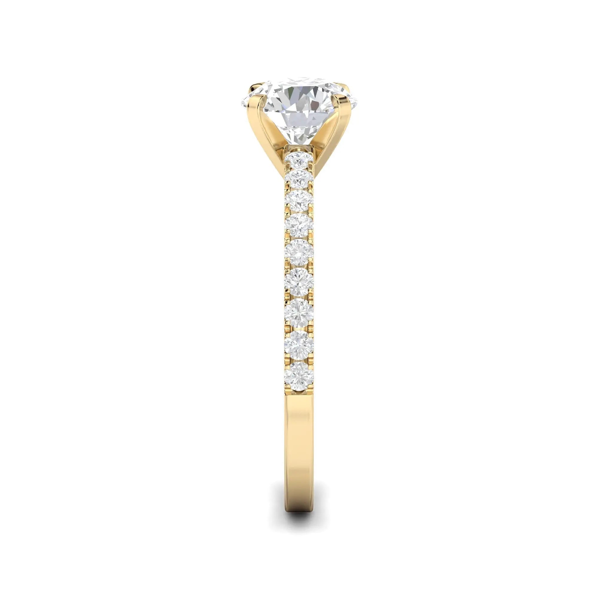 The Celeste Pave Ring
