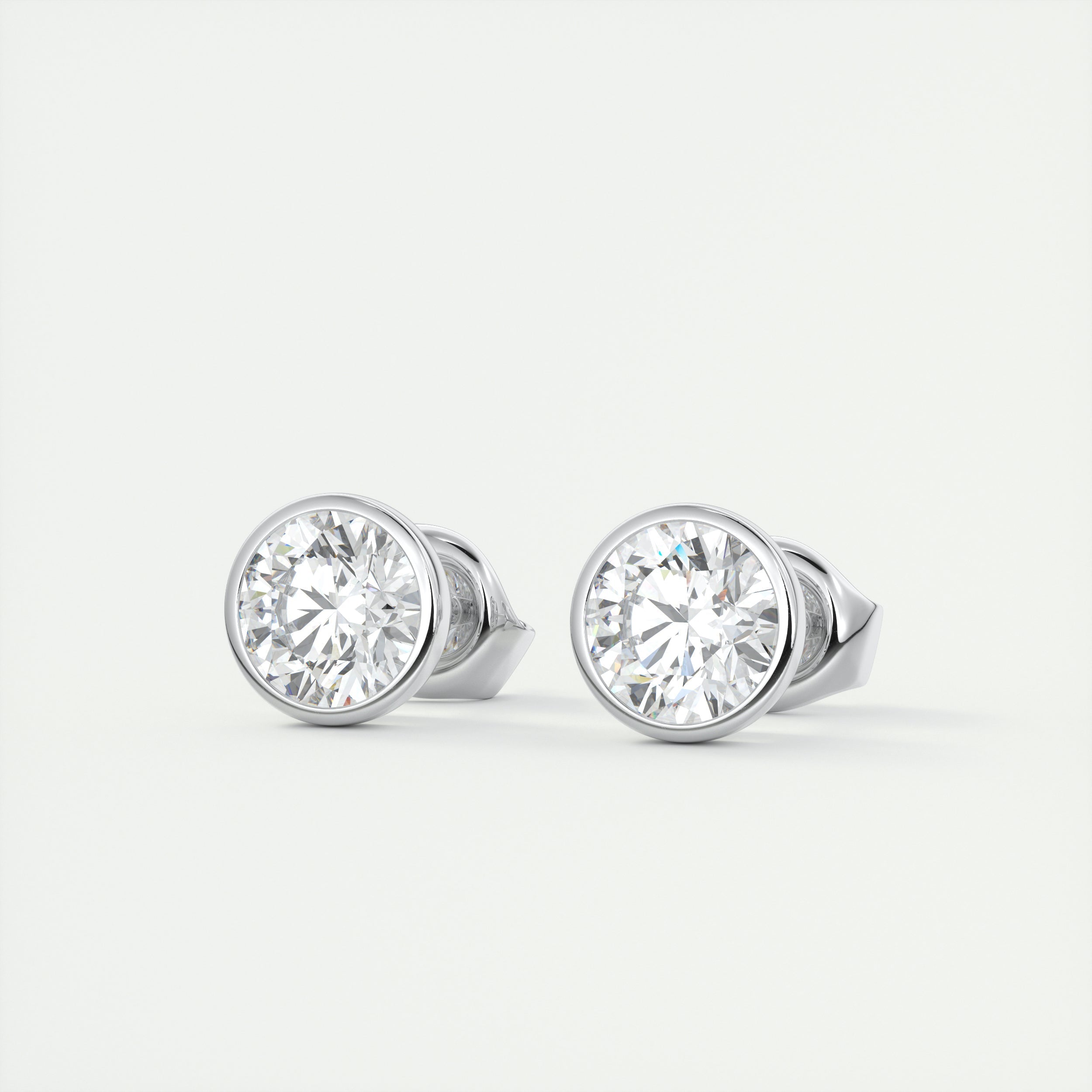 The Bezel Grace Studs