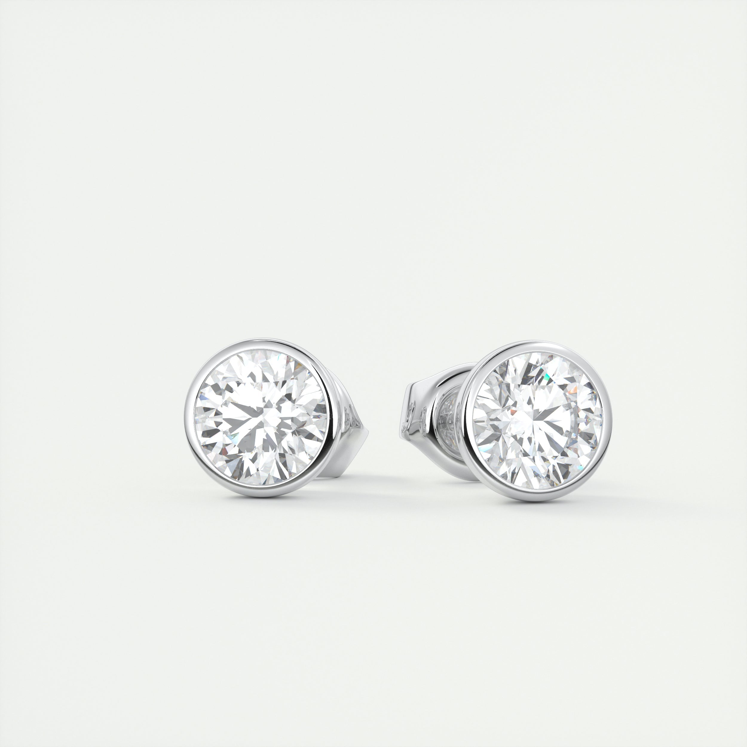 The Bezel Grace Studs