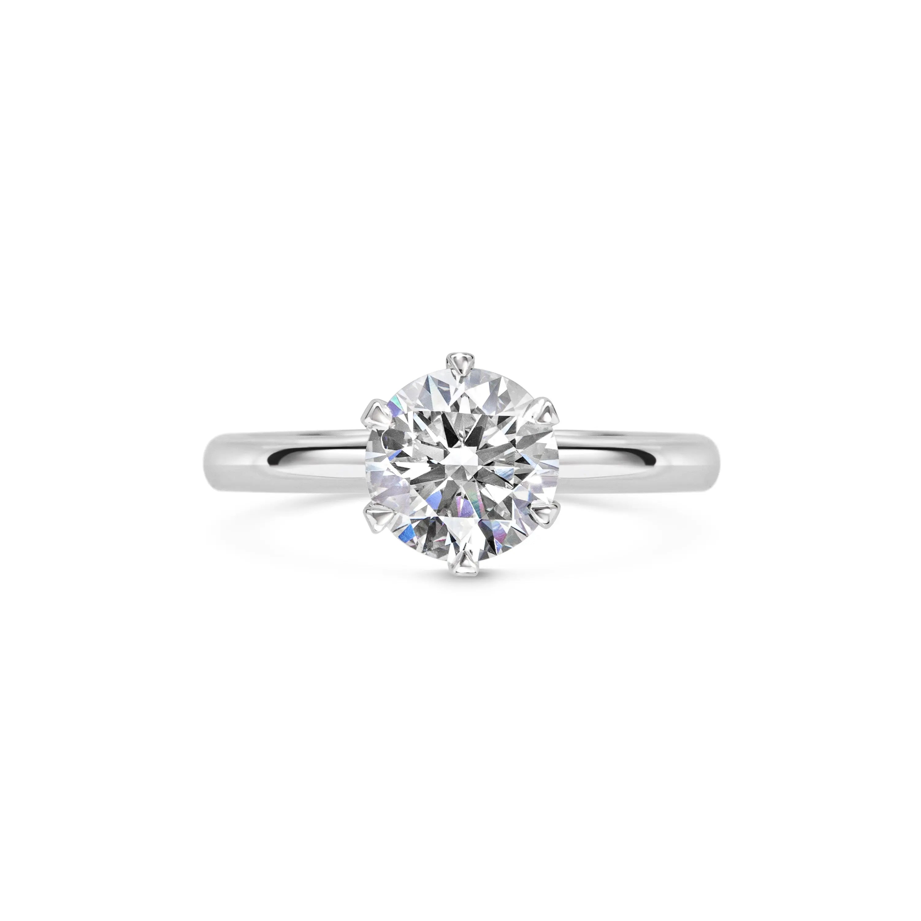 The Pure Solitaire Ring