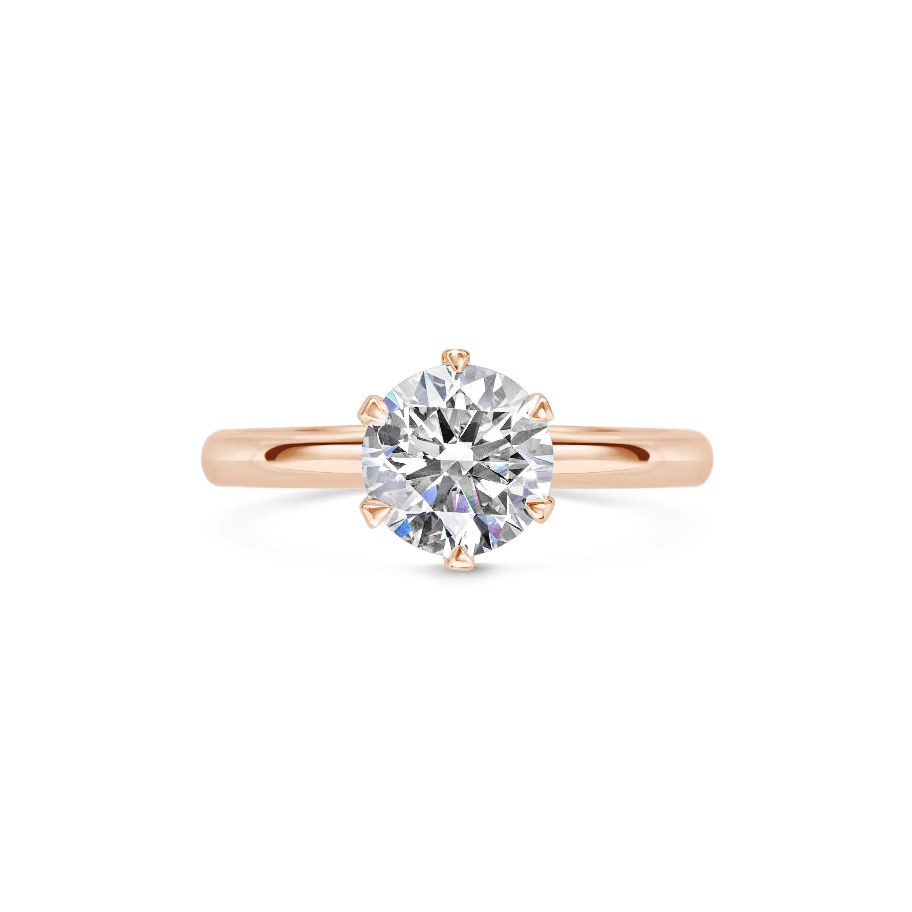 The Pure Solitaire Ring
