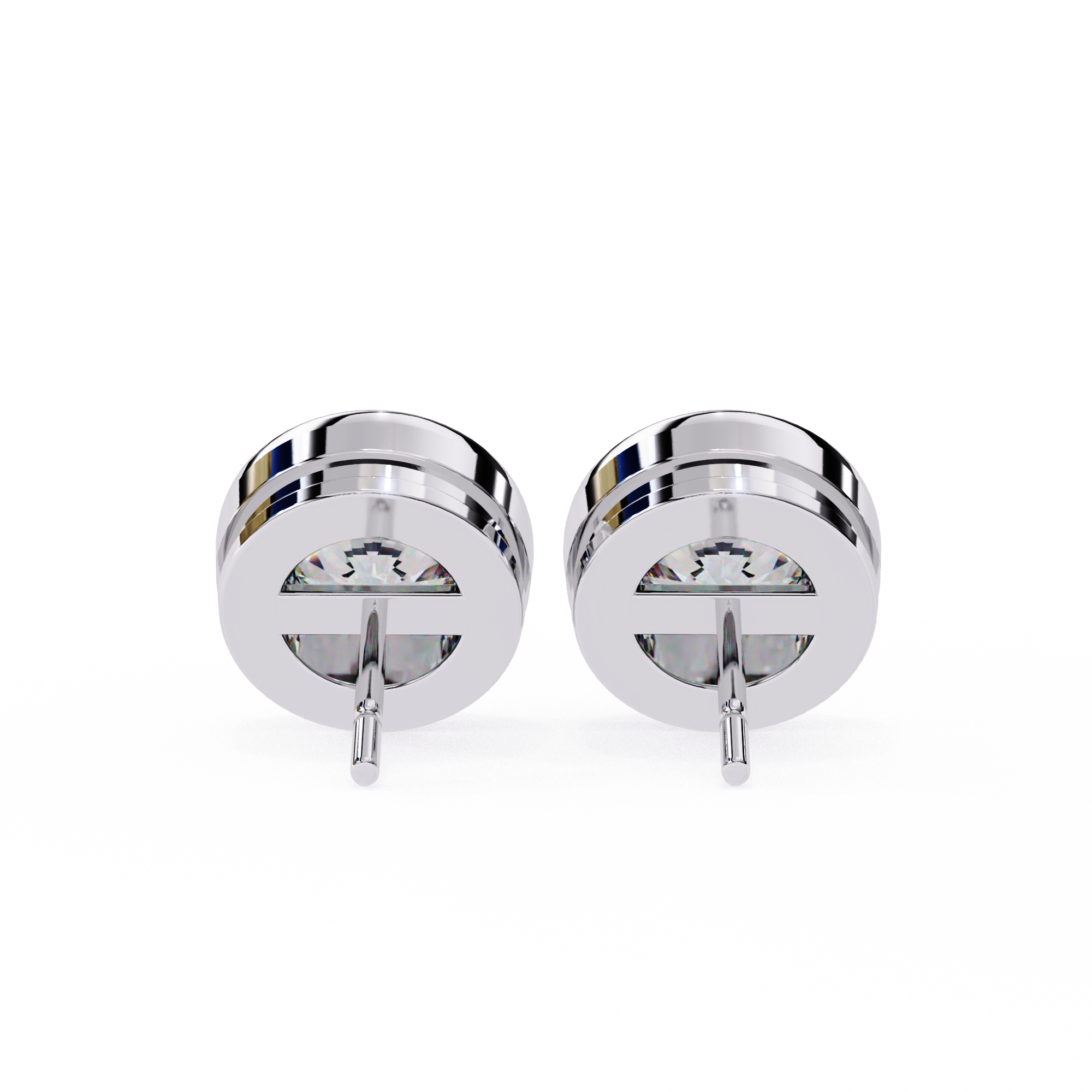 The Luxe Bezel Earrings