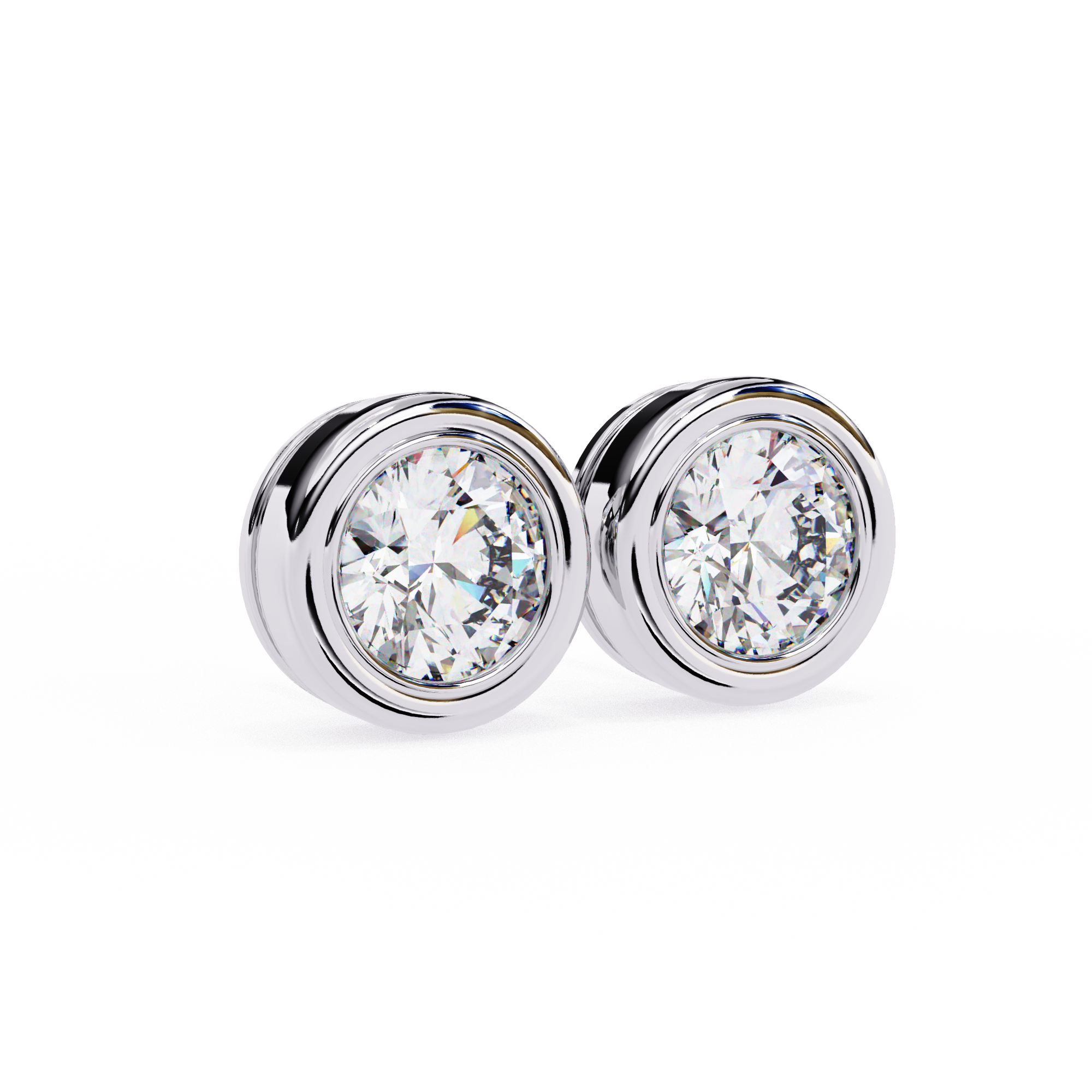 The Luxe Bezel Earrings