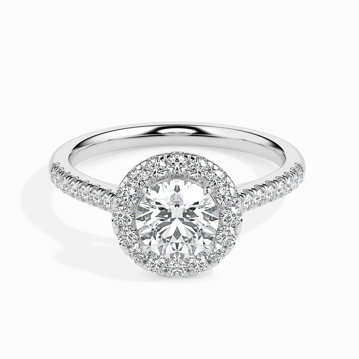 The Regal Halo Ring