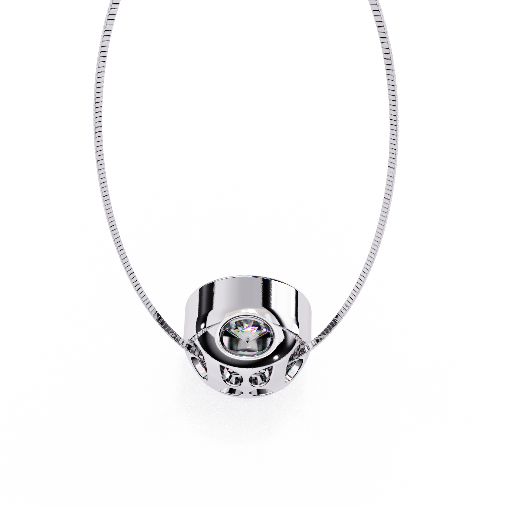 The Halo Frame Pendant
