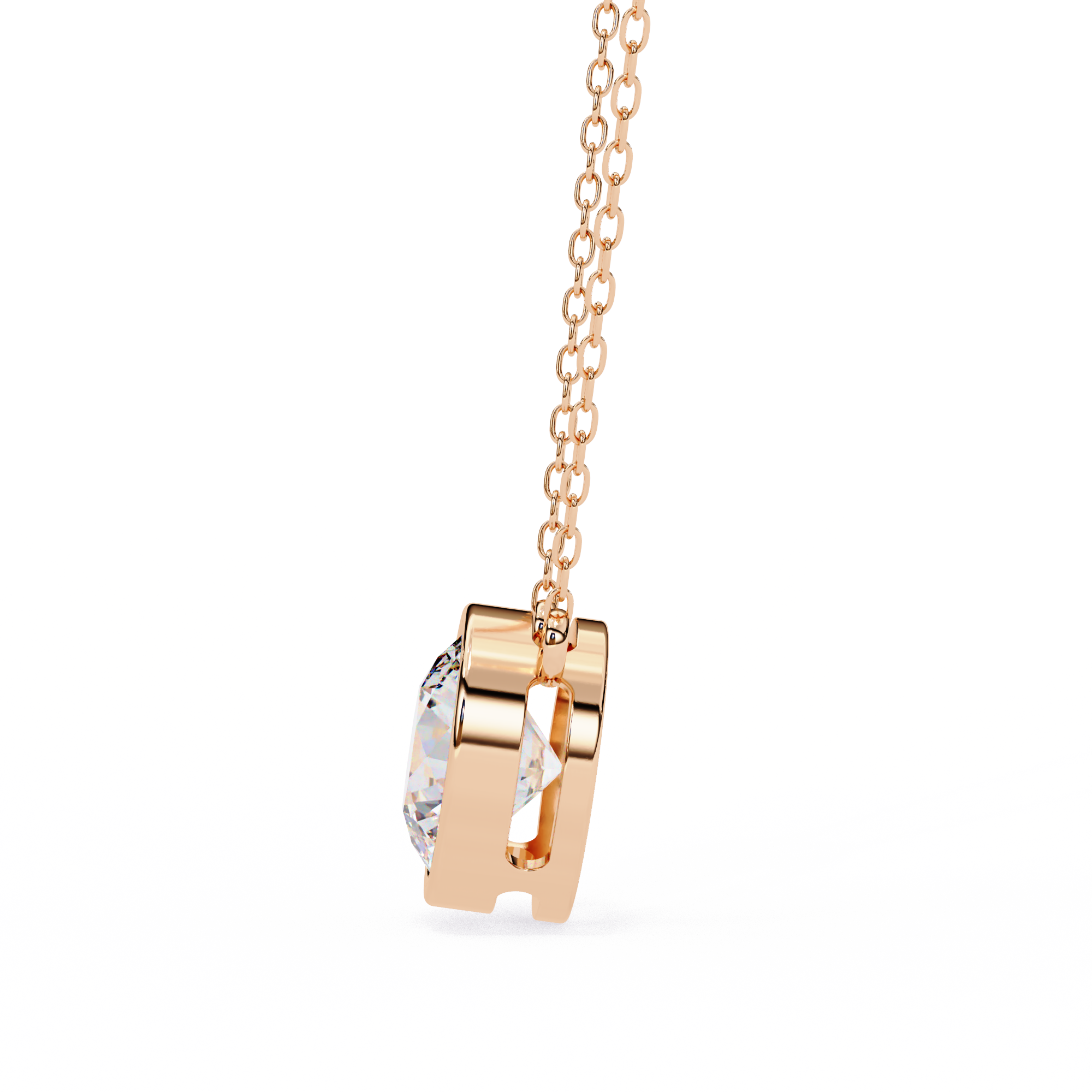 The Solitaire Gleam Pendant
