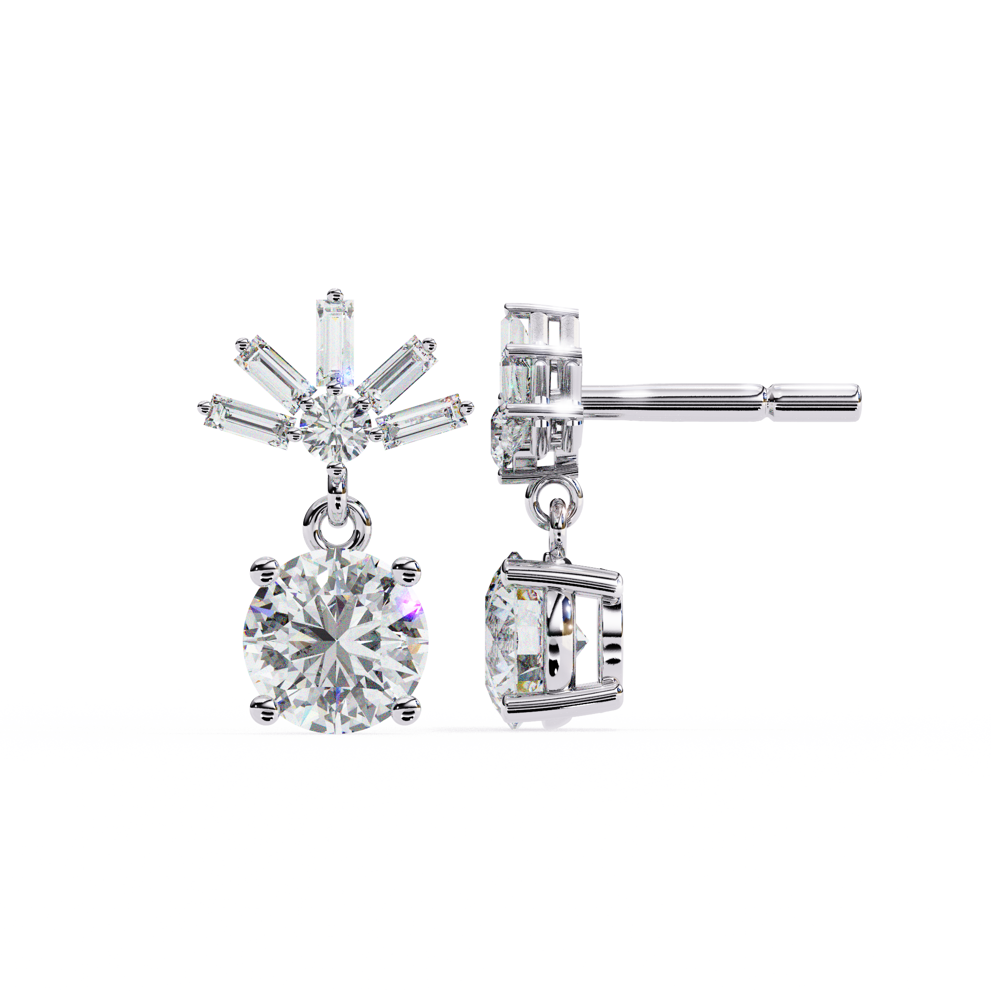 The Starlit Drop Earrings