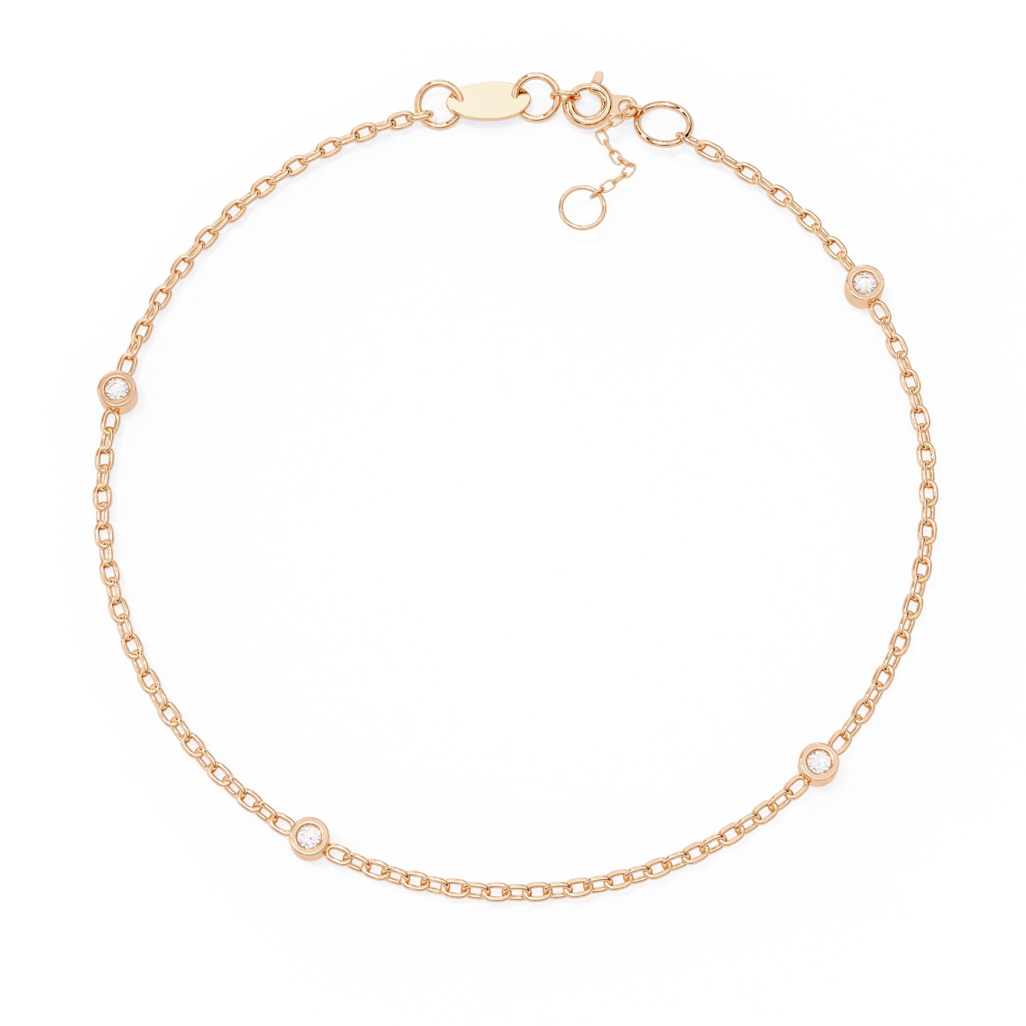 The Diamond Link Bracelet