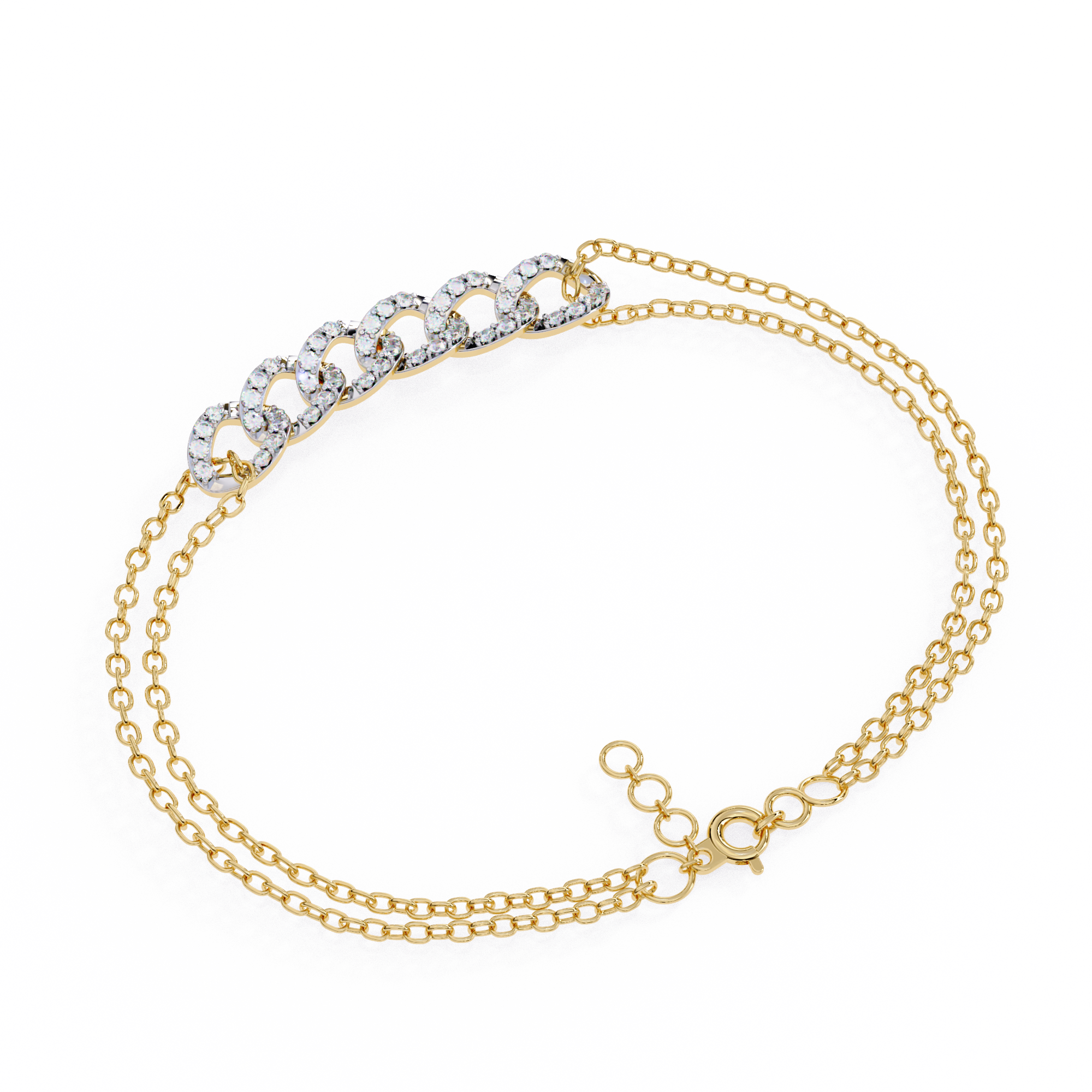 The Duo Chain Bracelet