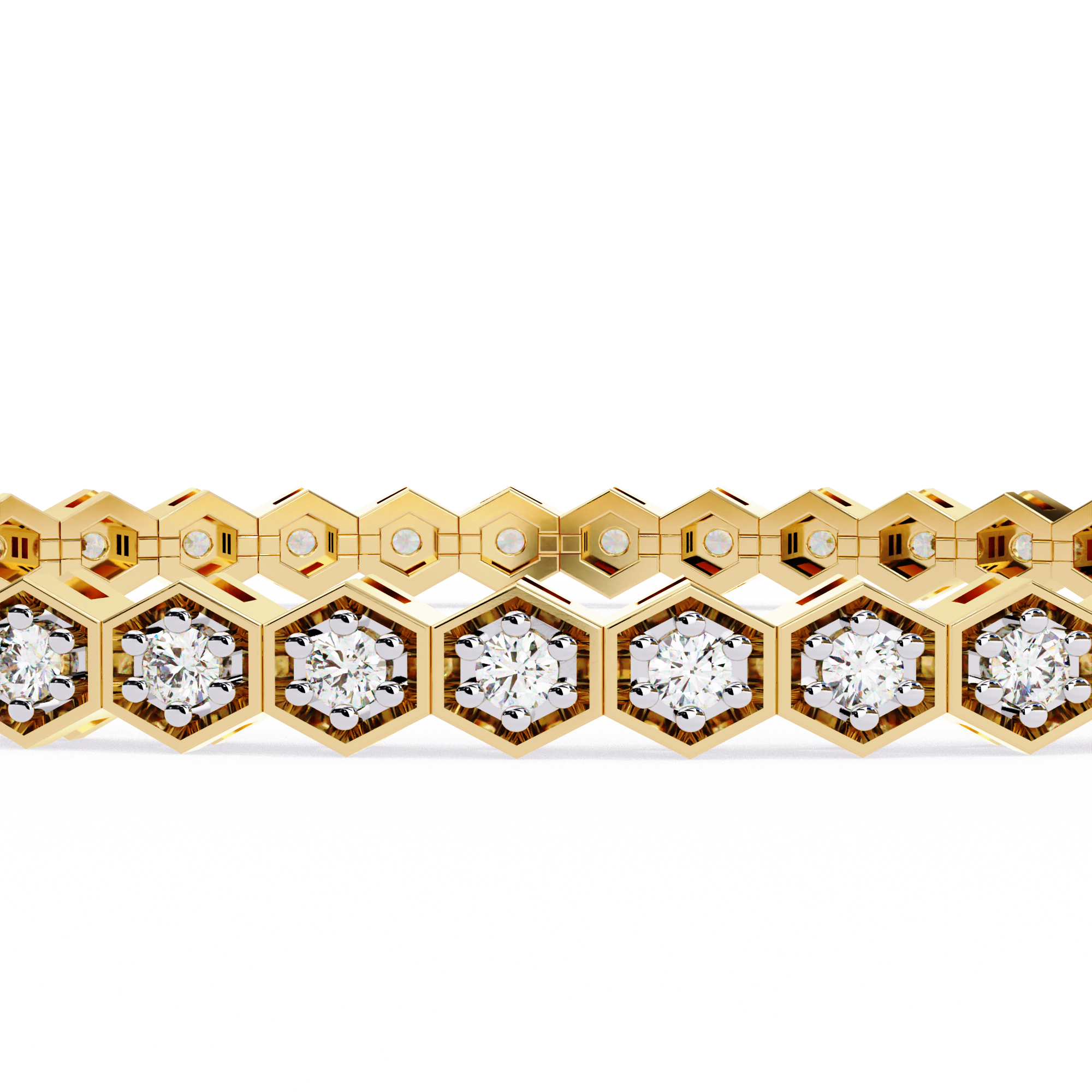 The Rhombic Elegance Bracelet