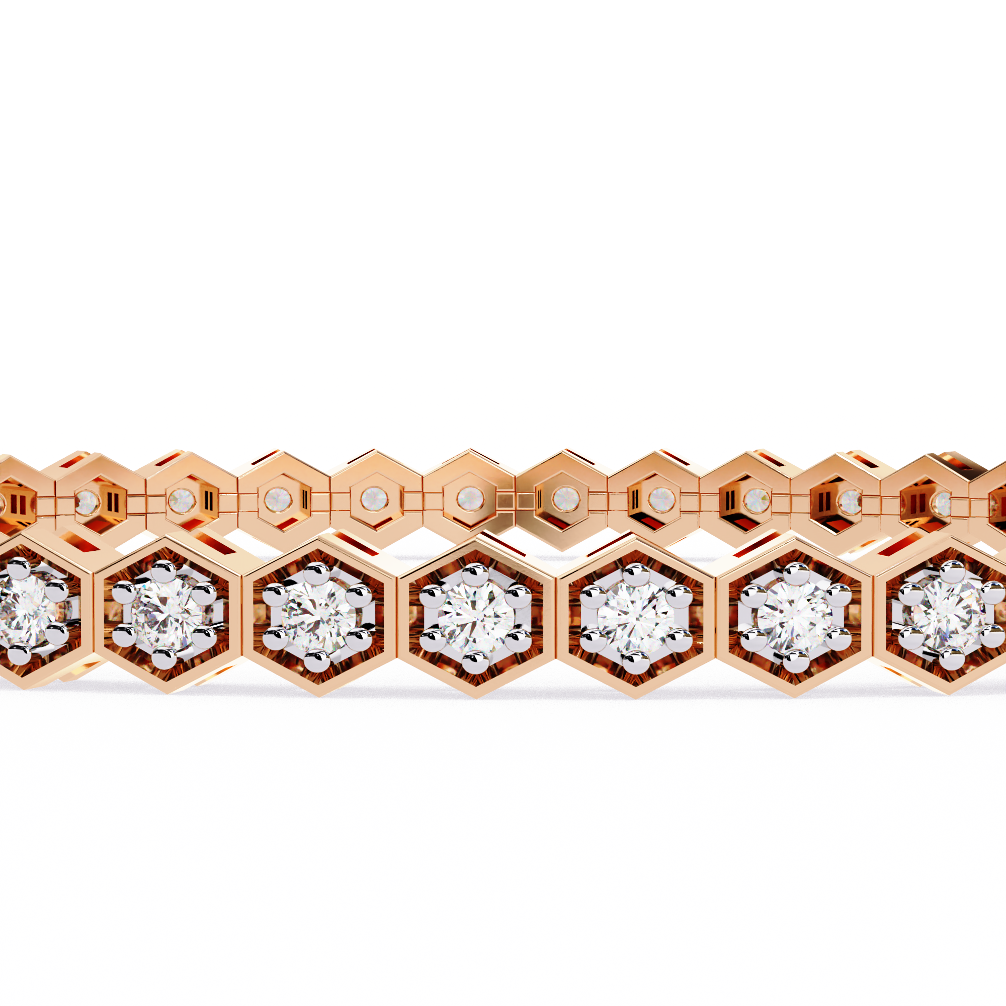 The Rhombic Elegance Bracelet