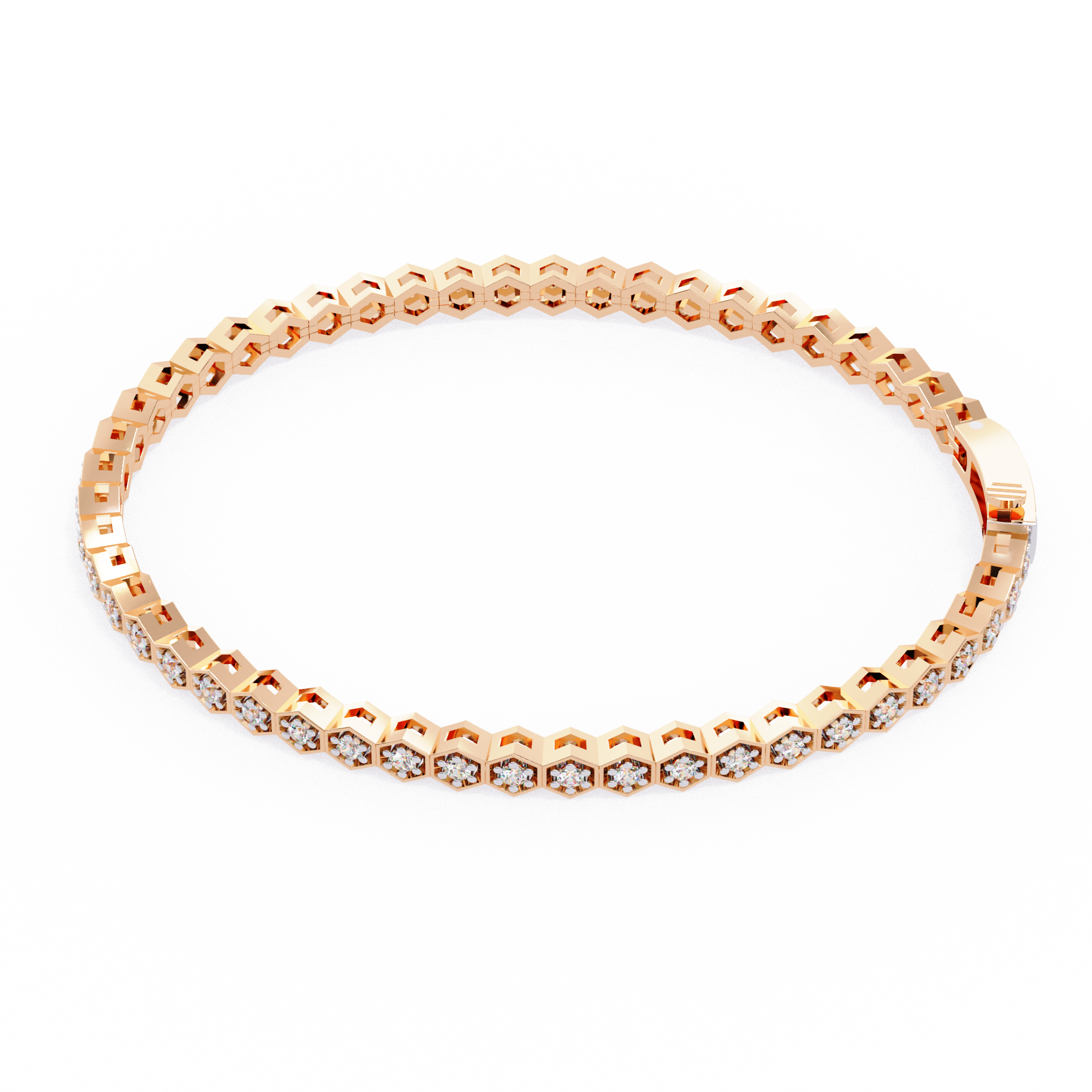 The Rhombic Elegance Bracelet