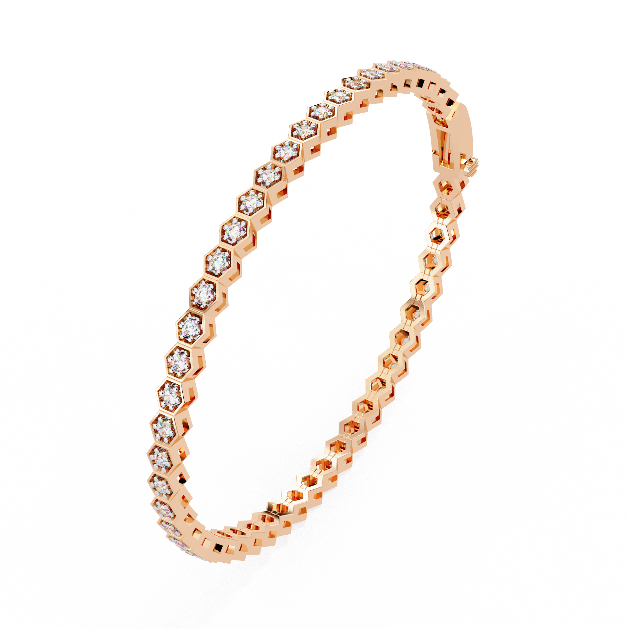 The Rhombic Elegance Bracelet