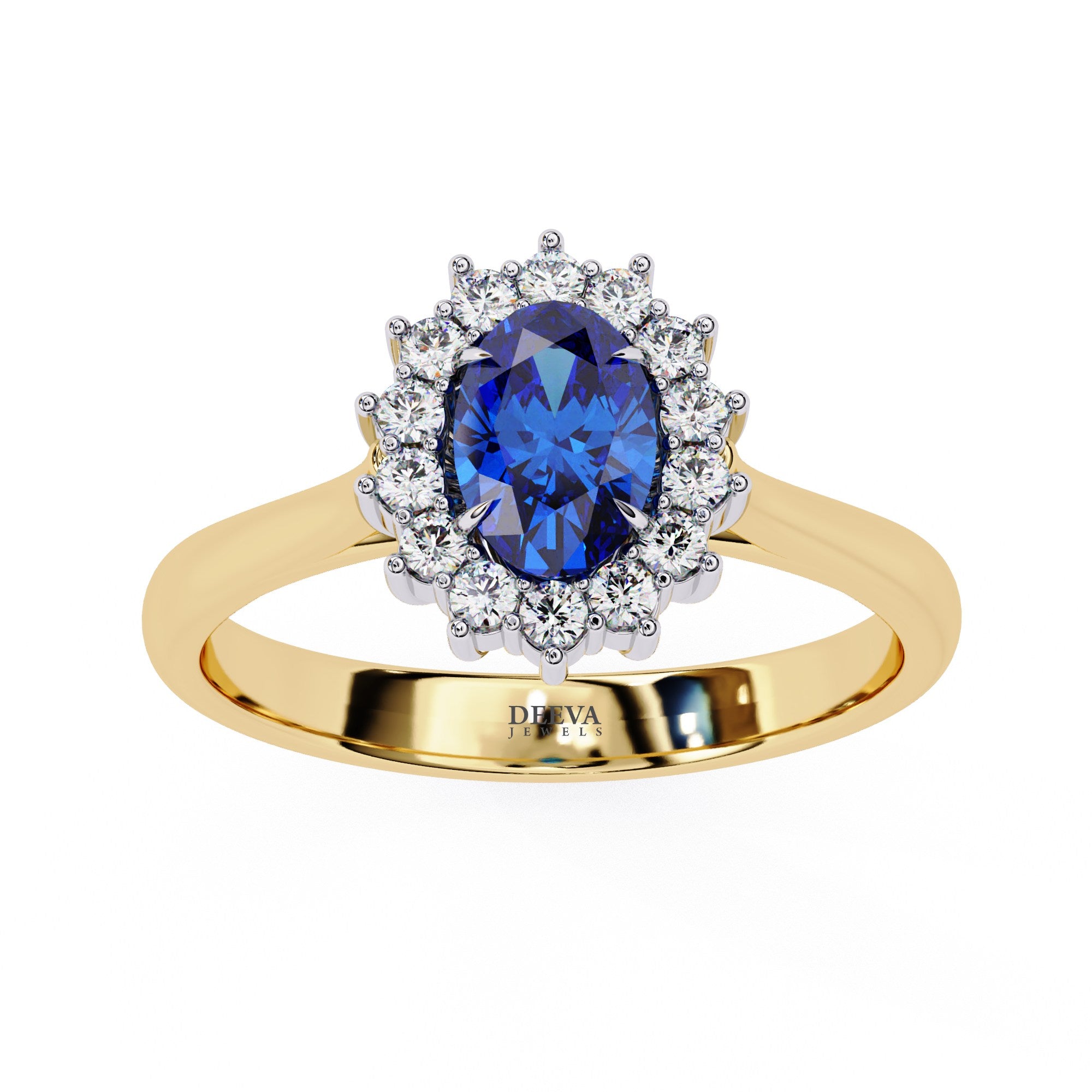 The Sapphire Bloom Ring