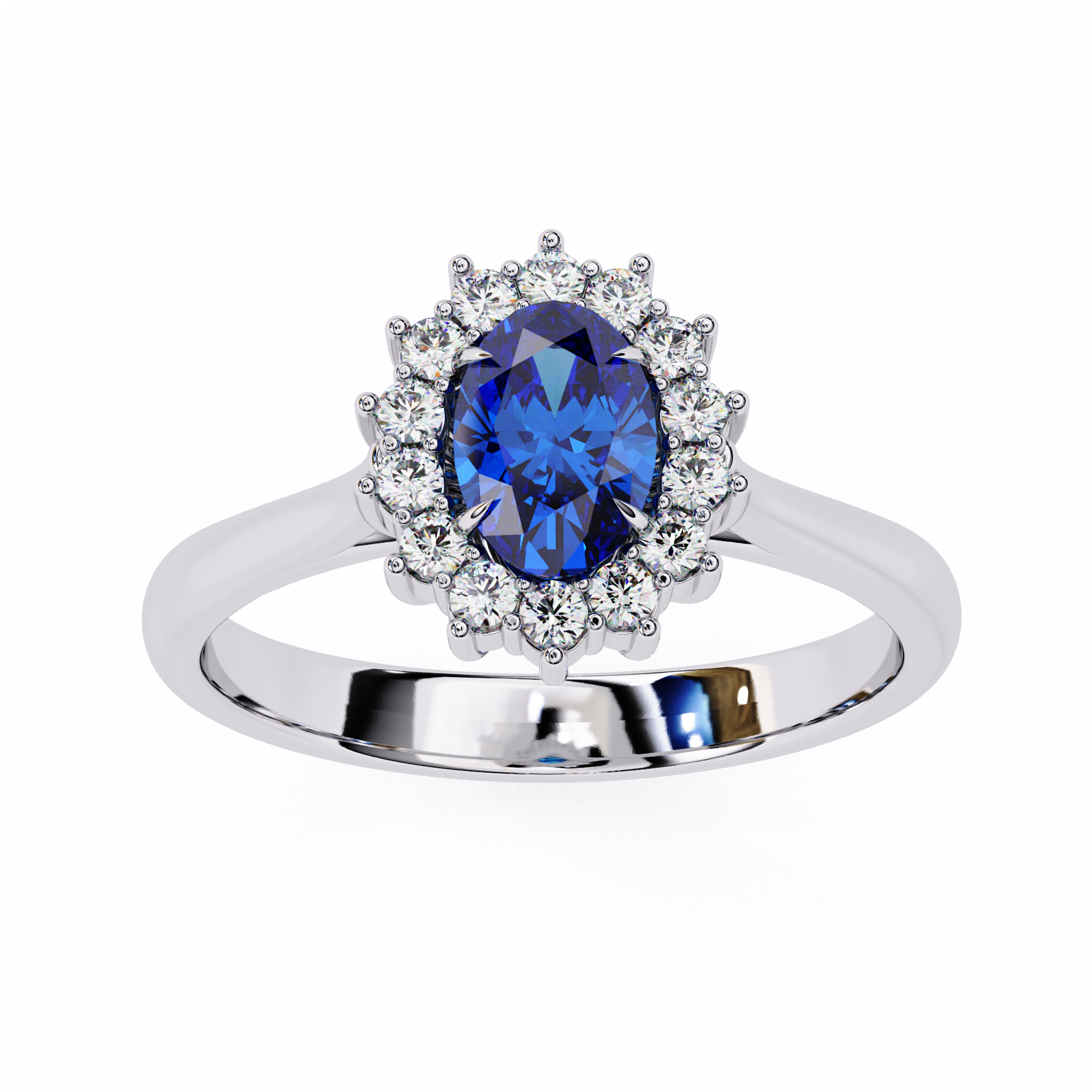 The Sapphire Bloom Ring