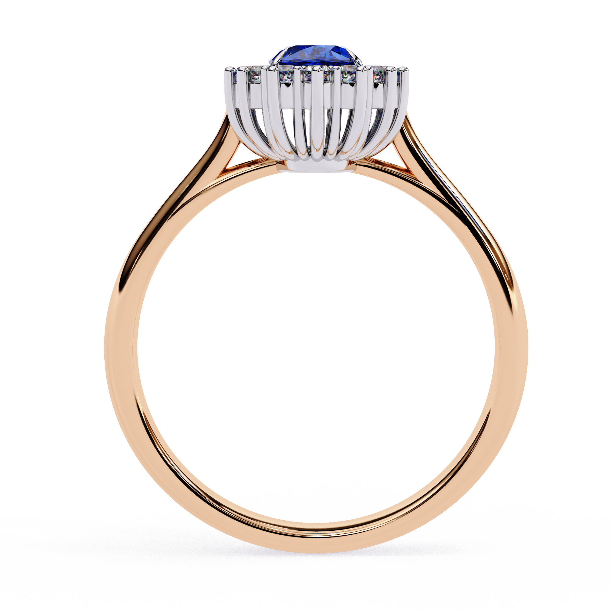 The Sapphire Bloom Ring