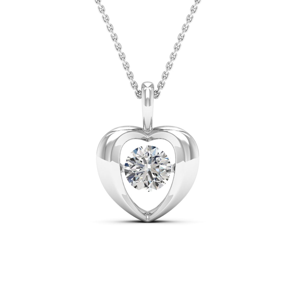 The Dancing Heart Necklace