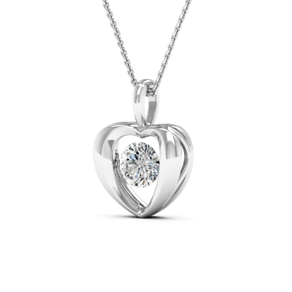 The Dancing Heart Necklace